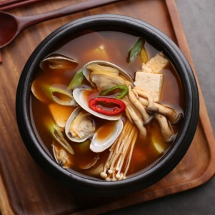 바지락된장찌개 650g