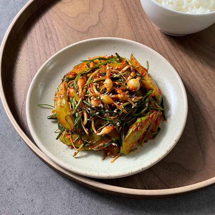 오이달래무침 150g