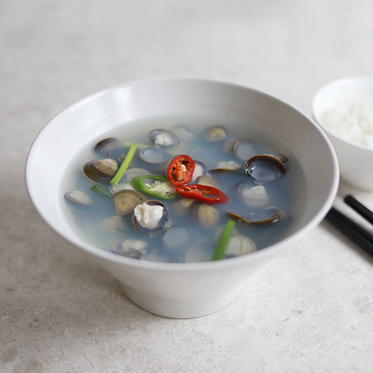섬진강재첩국 600g