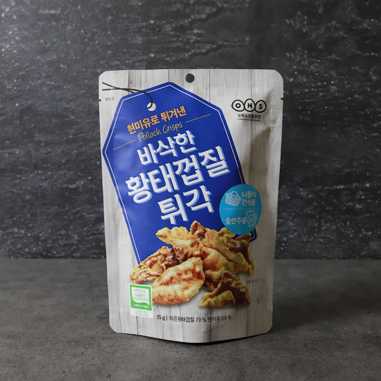 [간식]오희숙황태껍질튀각