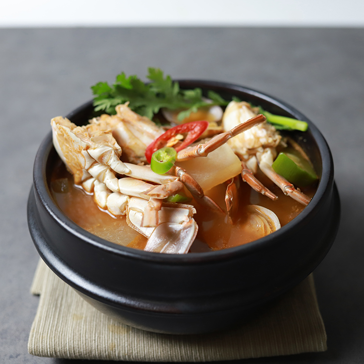 싱글꽃게탕 600g