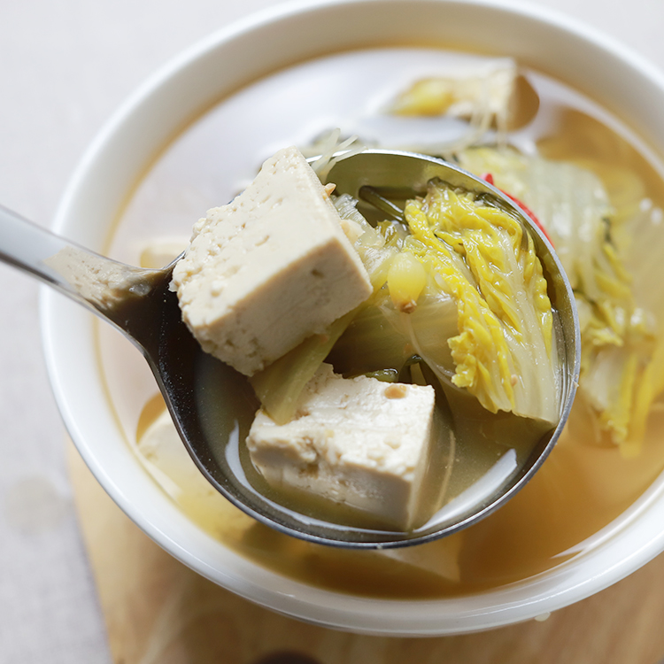 봄동달래된장국 600g