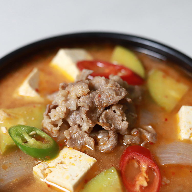 차돌박이된장찌개(냉동) 600g