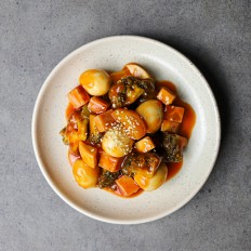 햄메추리알볶음 130g