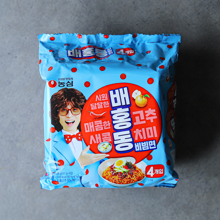 [부식]배홍동비빔면(4개입)
